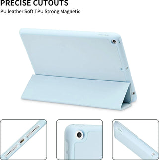 Husa Slim Sigloo, Smart Cover, Trifold, pentru tableta LENOVO Tab M10 3rd Gen(TB-328FU, TB-328XU), 10.1", model Bleu