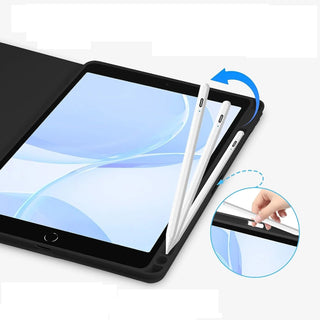 Husa premium office Sigloo, tip mapa, pentru tableta Huawei MatePad Pro 11 (2022), carcasa interna din silicon cu suport Smart Pen, Blue