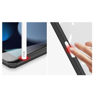 Husa premium Sigloo, pentru tableta Samsung Galaxy Tab S10 Plus, 12.4", suport Smart Pen, policarbonat, negru