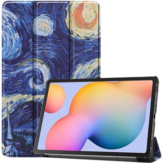 Husa tableta Sigloo Trifold pentru Lenovo K11 Gen2/ Idea Tab 11(2025), 11", Abstract, auto sleep/wake, material premium