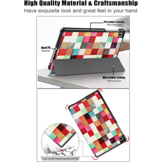 Husa de protectie pentru Lenovo Tab M8 Gen 4(TB-300FU/TB-300XU), 2023, Sigloo, 8", Mozaic