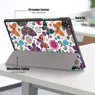 Husa de protectie pentru Lenovo Tab M8 Gen 4(TB-300FU/TB-300XU), 2023, Sigloo, 8", Fluturi