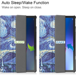 Husa de protectie pentru Lenovo Tab M8 Gen 4(TB-300FU/TB-300XU), 2023, Sigloo, 8", Abstract