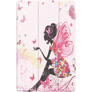 Husa Slim Sigloo, Smart Cover, Trifold, pentru Lenovo Tab P11 Pro( 2nd Gen), (TB-132FU/TB-138FU), 11.2", Elf Girl
