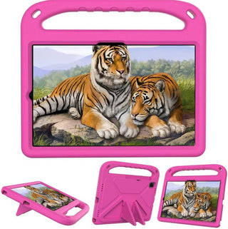 Husa copii pentru Lenovo Tab M10 Plus 10.6"(3rd gen) TB-125F, TB-128F, Sigloo, stand Built-in, Protectie 360, Roz