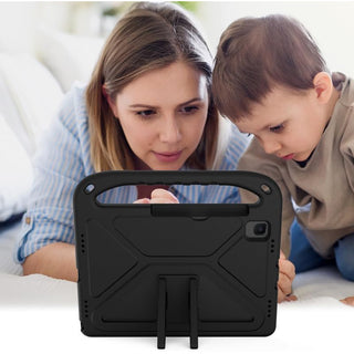 Husa copii pentru Lenovo Tab M10 Plus 10.6" (3rd gen) TB-125F, TB-128F, Sigloo, stand Built-in, Protectie 360, Negru