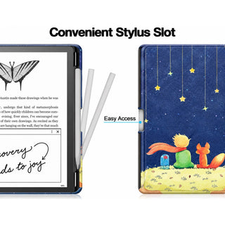 Husa Slim Sigloo pentru Kindle Scribe 10.2 inci (2022 & 2024) - Piele PU, Suport Stilou, Functie Auto Sleep/Wake, Me and my Puppy