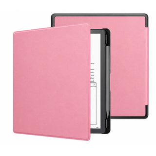 Husa Slim Sigloo pentru Kindle Scribe 10.2 inci (2022 & 2024) - Piele PU, Suport Stilou, Functie Auto Sleep/Wake, Pink