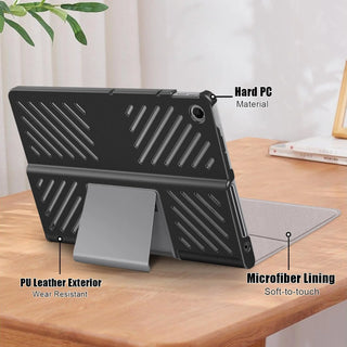 Husa Slim Sigloo, Smart Cover, Trifold, pentru Lenovo Tab Plus 2024(TB-351/TB- 352), 11.5", Burgundy