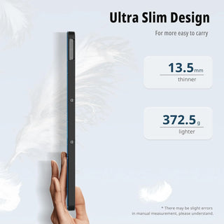 Husa pentru Samsung Galaxy Tab S10+/S9+/S9Fe+, 12.4", UltraSlim de tip stand, functie sleep/wake-up, Smart Cover, Sigloo, Star Light