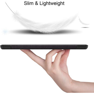 Husa Slim Sigloo, Smart Cover, Trifold, pentru Samsung Galaxy Tab S10 FE+ (SM-X620), 13.1", Star Light