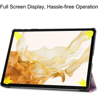 Husa Slim Sigloo, Smart Cover, Trifold, pentru Samsung Galaxy Tab S10 FE+ (SM-X620), 13.1", Galaxy