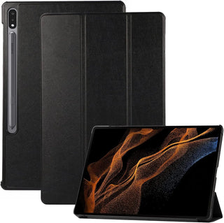 Husa Slim Sigloo, Smart Cover, Trifold, pentru Samsung Galaxy Tab S10 FE+ (SM-X620), 13.1", Black
