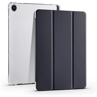 Husa Slim Sigloo, Smart Cover, Trifold, pentru Samsung Galaxy Tab S11 Utra, 2025(SM-930/SM-936)/ S12 Ultra(2026), 14.6", Spatele Transparent si suport Smart Pen, Negru