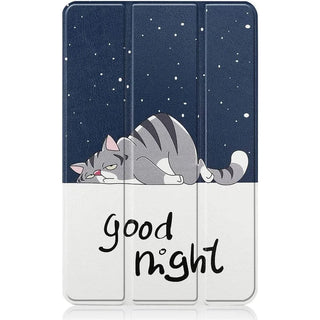 Husa Slim Sigloo, Smart Cover, Trifold, pentru Samsung Galaxy Tab S11 Utra, 2025(SM-930/SM-936)/ S12 Ultra(2026), 14.6", Good Night