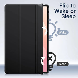 Husa Slim Sigloo, Smart Cover, Trifold, pentru Samsung Galaxy Tab S11 Utra, 2025(SM-930/SM-936)/ S12 Ultra(2026), 14.6", Good Night