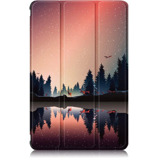 Husa Slim Sigloo, Smart Cover, Trifold, pentru Samsung Galaxy Tab S11 Utra, 2025(SM-930/SM-936)/ S12 Ultra(2026), 14.6", Lac