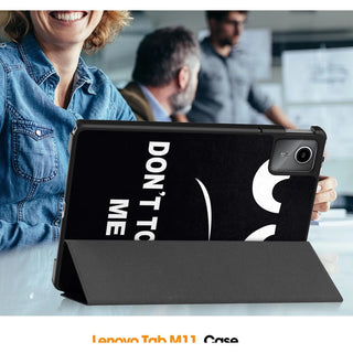 Husa Slim Sigloo, Smart Cover, Trifold, pentru Lenovo K11 Gen2/ Idea Tab 11(2025), 11", Don't Touch Me