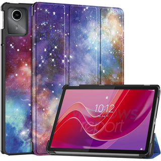 Husa Slim Sigloo, Smart Cover, Trifold, pentru Lenovo K11 Gen2/ Idea Tab 11(2025), 11", Galaxy