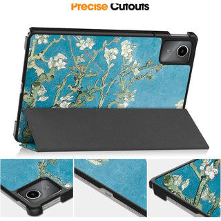 Husa Slim Sigloo, Smart Cover, Trifold, pentru Lenovo K11 Gen2/ Idea Tab 11(2025), 11", Painted Tree