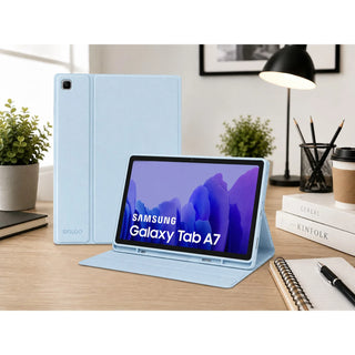 Husa Office SIGLOO pentru Samsung Tab A7 (2024/2022), 10.4", Functie Stand, Inchidere Magnetica, Protectie Completa, Material Premium, Bleu