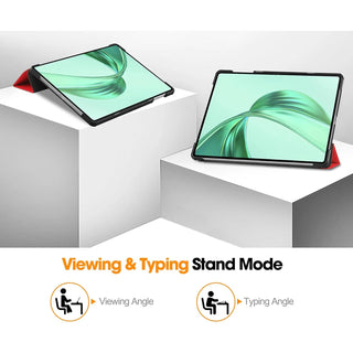Husa Sigloo pentru Honor Pad X9/X8Pro (2023), 11.5", Slim, Tri-Fold Magnetic, Piele Ecologica, Abstract