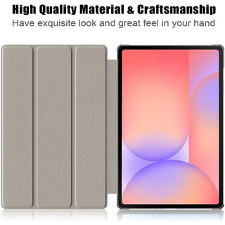 Husa pentru tableta Apple iPad Air 11" (M3 2025), Air 5, Air 4, (11/10.9 Inch), Protectie Completa, trifold, Butterfly