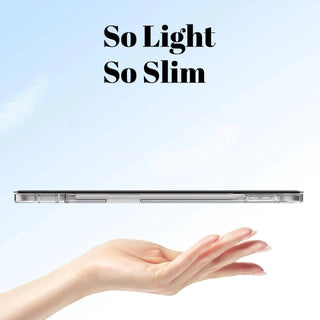 Husa Sigloo pentru tableta Honor Pad 10, 12.1" (2025), – Slim, Tri-Fold Magnetic, Spate Transparent, Suport Stylus, Piele Ecologica – Negru