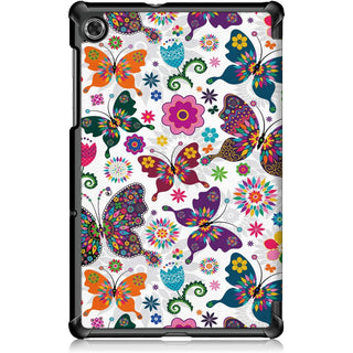 Husa Sigloo pentru tableta Lenovo Tab 10.1" 2025 TB311 – Slim, Tri-Fold Magnetic, Piele Ecologica, Stand Reglabil, – model Butterfly