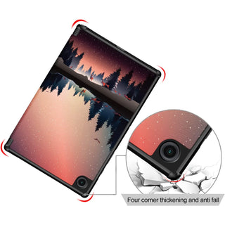 Husa Sigloo pentru tableta Lenovo Tab 10.1" 2025 TB311 – Slim, Tri-Fold Magnetic, Piele Ecologica, Stand Reglabil, – model Nightfall