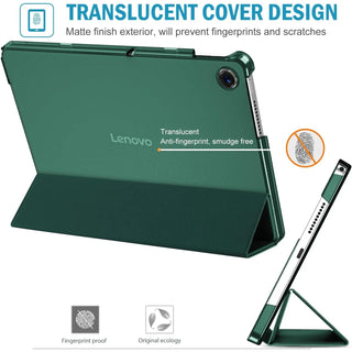 Husa Sigloo pentru tableta Lenovo Tab 10.1" 2025, Slim, Tri-Fold Magnetic, Verde