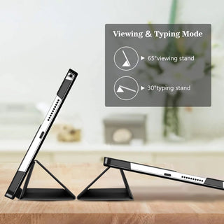 Husa Sigloo pentru tableta Lenovo Tab 10.1" - Negru, Piele Ecologica, Slim, Tri-Fold