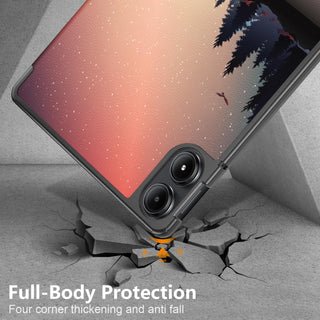 Husa Sigloo pentru tableta Xiaomi Redmi Pad Pro 12.1" – Slim, Tri-Fold Magnetic, Piele Ecologica, Antisoc, Stand Reglabil, – model Nightfall
