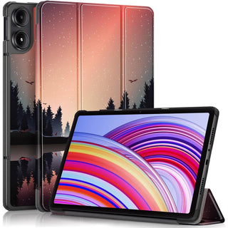 Husa Sigloo pentru tableta Xiaomi Redmi Pad Pro 12.1" – Slim, Tri-Fold Magnetic, Piele Ecologica, Antisoc, Stand Reglabil, – model Nightfall