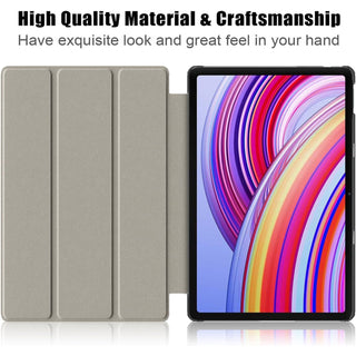 Husa Sigloo pentru tableta Xiaomi Redmi Pad Pro 12.1" – Slim, Tri-Fold Magnetic, Piele Ecologica, Antisoc, Stand Reglabil, – model Graffiti