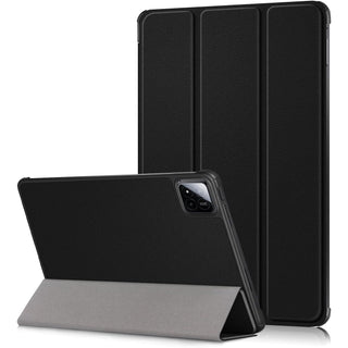 Husa Sigloo pentru tableta Xiaomi Pad 7 / 7 Pro 11.2" (2024) – Slim, Tri-Fold Magnetic, Piele Ecologica, Suport Stand, Antisoc –Negru