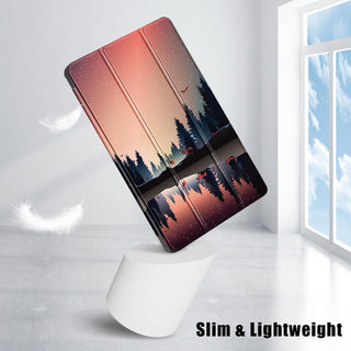 Husa Sigloo pentru tableta Xiaomi RedMi Pad SE 11" (2023) – Slim, Tri-Fold Magnetic, Piele Ecologica, Suport Stand, Antisoc – model Nightfall
