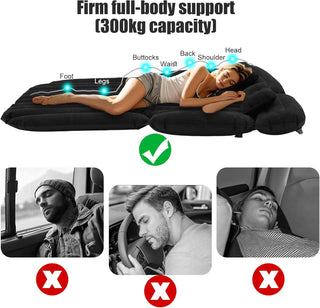 SIGLOO Saltea Gonflabila Auto SUV – Quick Inflate, pentru Camping & Calatorii