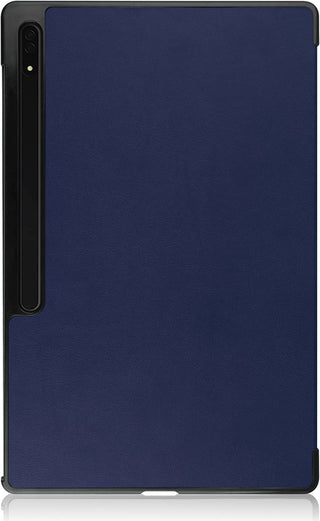 Husă Slim Sigloo Smart Cover pentru Samsung Galaxy Tab S8/S7, Albastru Închis