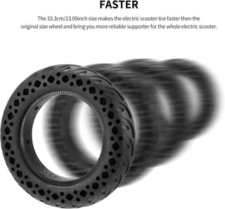 Cauciuc Sigloo, petru trotineta sau scuter electric, superbalon, antiexplozie, tip fagure, 10inch, interior 154/52mm, exterior 248/68mm