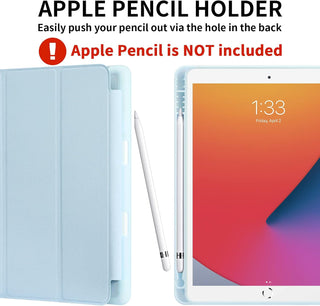 Husă premium Sigloo pentru iPad Pro, model 2022/2021/2020/2018, Albastru