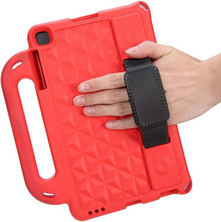 Husa premium Sigloo pentru Apple iPad Mini 7/6 (2024/2021), 8.3", Protectie Completa, Curea Umar, Antisok, Rosu