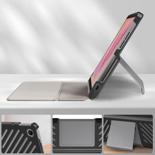 Husa Slim Sigloo, Smart Cover, Trifold, pentru  Lenovo Tab Plus 2024(TB-351/TB- 352), 11.5", Black