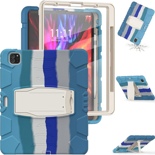 Husa premium Sigloo pentru Apple iPad Air 11, Air 5, Air 4, (11/10.9 Inch) – Protectie Completa, suport rabatabil, albastru