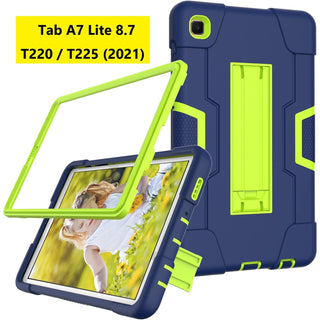 Husa Sigloo pentru Samsung pentru tablet Samsung Galaxy Tab A 8.4" 2020 (SM-T307/T307U), Suport Kickstand, Design Rezistent – Albastru Marin