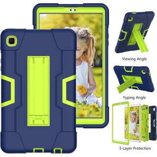 Husa Sigloo pentru Samsung pentru tablet Samsung Galaxy Tab A 8.4" 2020 (SM-T307/T307U), Suport Kickstand, Design Rezistent – Albastru Marin