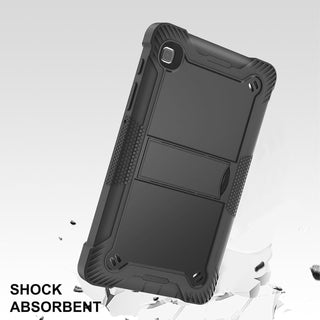 Husa Sigloo pentru Samsung Galaxy Tab A 8.0" 2019 (SM-T290/T295), Carcasa 3 Straturi, Suport kickstand, Protectie Antisoc, Negru