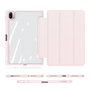Husa DuxDucis, pentru Xiaomi Pad 5/5 Pro, Piele ecologica, Roz deschis