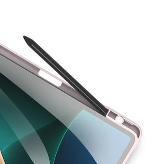 Husa DuxDucis, pentru Xiaomi Pad 5/5 Pro, Piele ecologica, Roz deschis