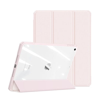 Husa inteligenta cu suport stylus DuxDucis, Toby, Pentru iPad 2019/2020/2021, 10.2", Roz